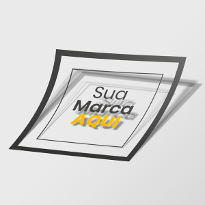 Adesivo  Transparente Transparente  4x0 Brilho Sem acabamento 