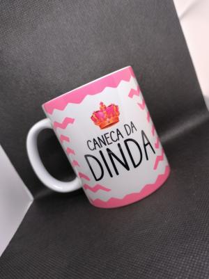 Caneca Personalizada Porcelana 96x150mm 2 Cores Sublimação  Caneca 330ml