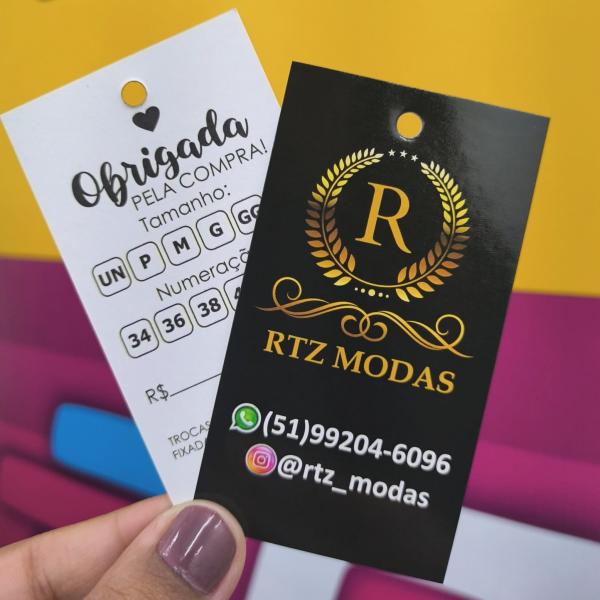 Tag\'s para Roupas